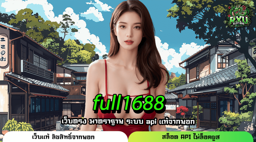 full1688 สล็อตลิขสิทธิ์แท้ เกมคุณภาพแตกง่าย กำไรทะลุฟ้า