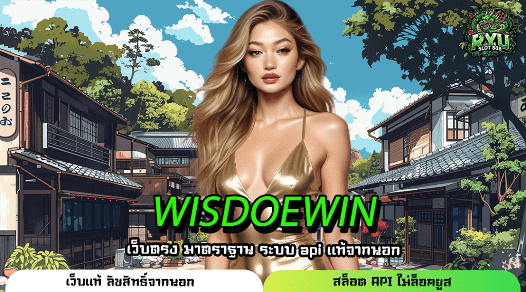 WISDOEWIN เว็บสล็อต ตอบโจทย์นักเดิมพัน เพิ่มต้นทุนมหาศาล