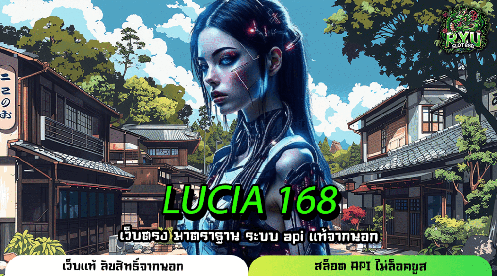 LUCIA 168 เว็บตรงสล็อตเงินล้าน เล่นง่ายเริ่มต้นเพียง 1 บาท
